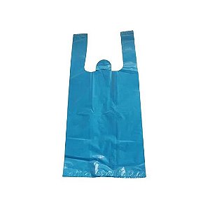SACOLA AZUL 40X50 BELGAPLAST