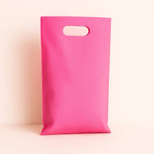 SACOLA BOCA DE PALHACO 20X30 ROSA KROMASA