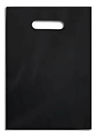 SACOLA BOCA DE PALHACO 25X35 PRETO KROMASA