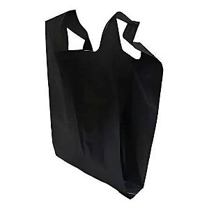 SACOLA REC PRETA - 90X100 PLASTEZA