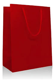 SACOLA RED SHINE SORTIDO P 18X24X08CM