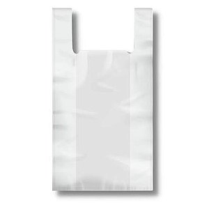 SACOLA REFORÇADA - 50X60 BRANCA BOMPLAST