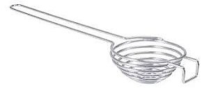 SEPARADOR ESPIRAL DE OVOS INOX 23CM EMCASA TEM