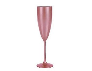 TACA CHAMPANHE 170 ML  ROSE GOLD ART LATEX