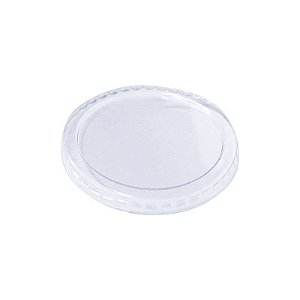 TAMPA LISA TRANSPARENTE 200ML TOTALPLAST PT 200/250ML COPO 400/440/500/550