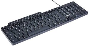 TECLADO USB BASICO MULTIMIDIA PRETO - BRIGHT
