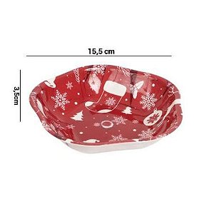 TIJELA NATALINA RED ONDULADA VM 15,5CM