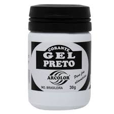 TINTA ALIMENTICIA ARCOLOR PRETA 30G