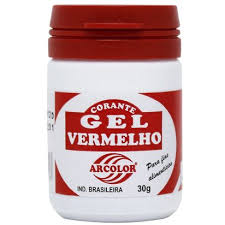 TINTA ALIMENTICIA ARCOLOR VERMELHA 30G