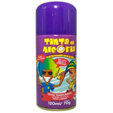 TINTA DA ALEGRIA PARA CABELO COR  ROXA 120ML/70G