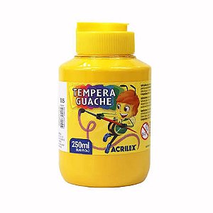 TINTA GUACHE 250ML - 505 AMARELO OURO ACRILEX