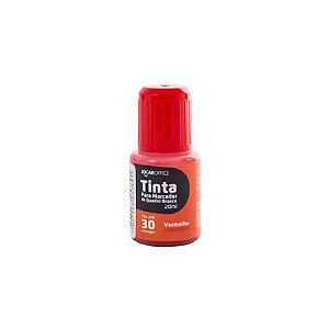 TINTA MARCADOR QUADRO BRANCO 20ML VERMELHO JOCAR OFFICE