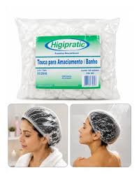 TOUCA PLASTICA DESCARTAVEIS HIGIPRATIC