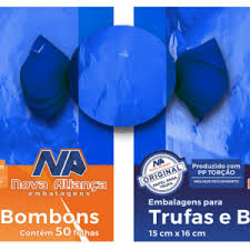 TRUFA LISA AZUL ESCURO NOVA ALIANCA