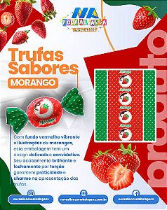 TRUFA SABORES MORANGO NOVA ALIANCA