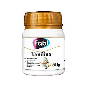 VANILINA EM PO 50G FAB
