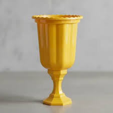 VASO GREGO (DIAMANTE) 23X13 850ML DOURADO