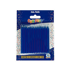 VELA PALITO PREMIUM AZUL CURIFEST