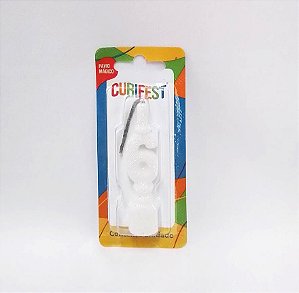 VELA STANDART BRANCA Nº 6 CURIFEST