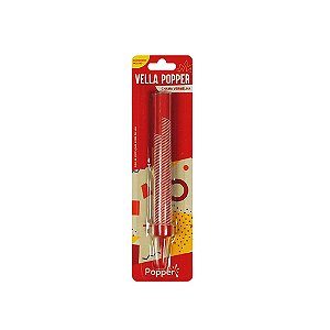 VELLA POPPER VERMELHA (VELA VULCÃO)