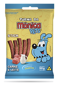 Turma da Mônica Bifinho Carne e Leite para Filhotes 50g