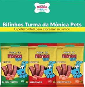 Turma da Mônica Bifinho Carne e Vegetais - 50g