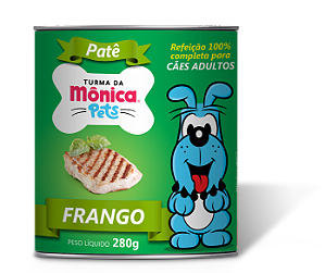 Patê para Cães Adultos Sabor Frango 280g