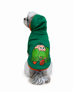 Moletom Pet com Capuz Verde – Turma da Mônica Pets Tamanho GG