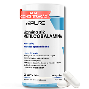 Metilcobalamina (Vitamina B12) - 120 Cápsulas