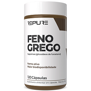 Feno Grego Puro 450mg - 120 Cápsulas