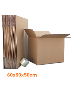 Caixa de Papelão - 60x50x50cm