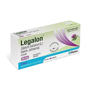 Legalon 90mg 30 Drágeas