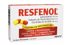Resfenol com 20 Cápsulas