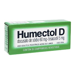 Humectol D 5+60mg 20 Drágeas