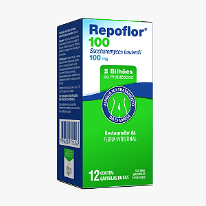Repoflor 100mg com 12 Cápsulas