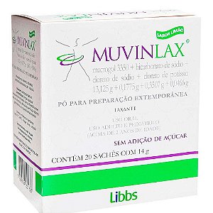 Muvinlax com 20 Sachês de 14g