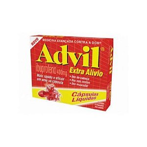 Advil 400mg com 8 Cápsulas Líquidas