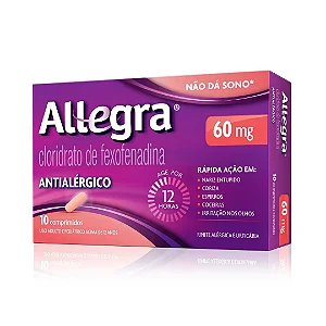 Allegra 60mg com 10 Comprimidos