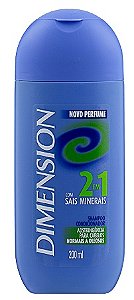 Shampoo Dimension 2 em 1 Cabelos Oleosos 200ml