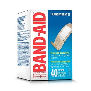 Curativo Band-Aid Tradicional com 40 Unid.