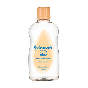 Óleo Johnson's Baby Amêndoas 200ml