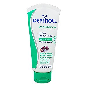 Creme Depilatório Corporal Depi Roll Pelos Grossos 100g