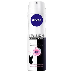 Desodorante Nivea Invisible Black & White Clear 150ml