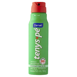 Tenys Pé Baruel Jato Seco Canforado 150ml
