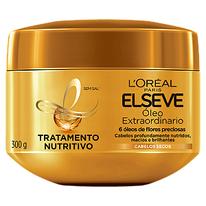 Creme de Tratamento Elseve Óleo Extraordinário Nutrição 300g