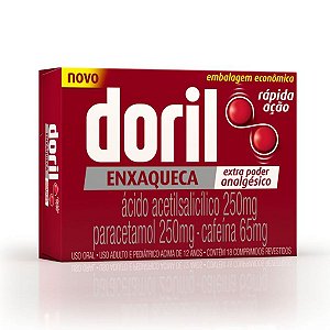 Doril Enxaqueca com 18 Comprimidos