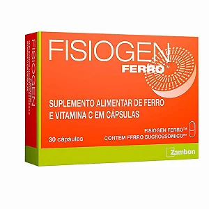 Fisiogen Ferro com 30 Cápsulas