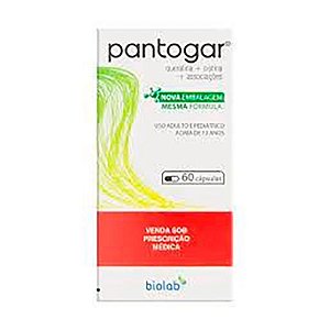 Pantogar com 60 Cápsulas