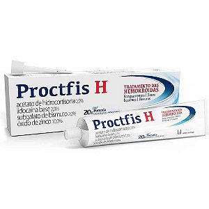 Proctfis H Pomada 20g + 10 Aplicadores