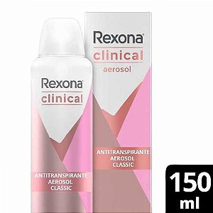 Desodorante Rexona Clinical Classic Aerosol 150ml